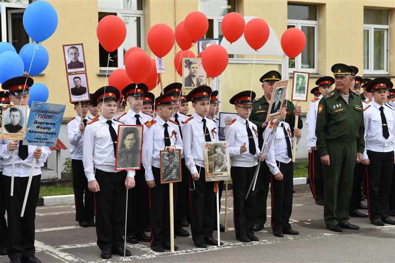 В МПКУ имени М.А. Шолохова войск национальной гвардии Российской Федерации прошла традиционная акция, посвященная «Бессмертному Полку» и 74-й годовщине Победы советского народа в Великой Отечественной войне