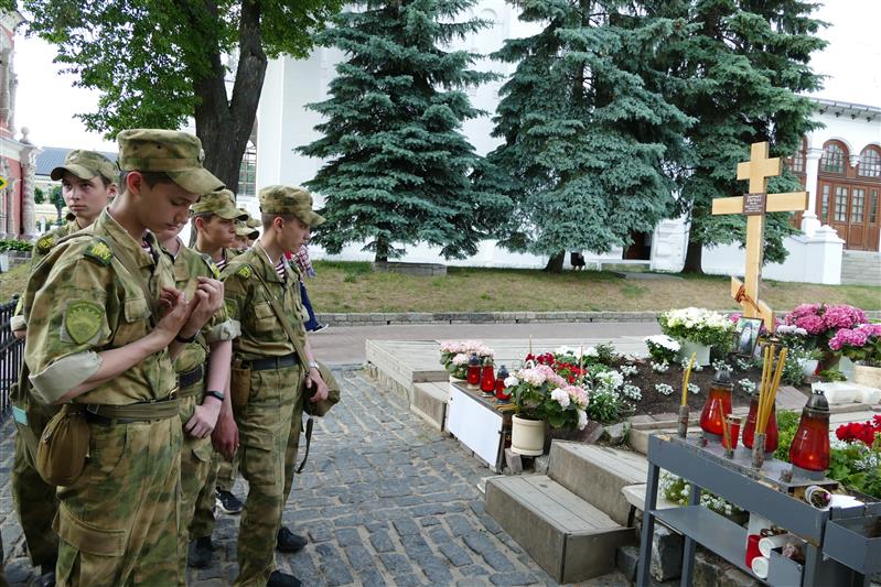 Московские кадеты посетили Сергиево-Троицкую Лавру