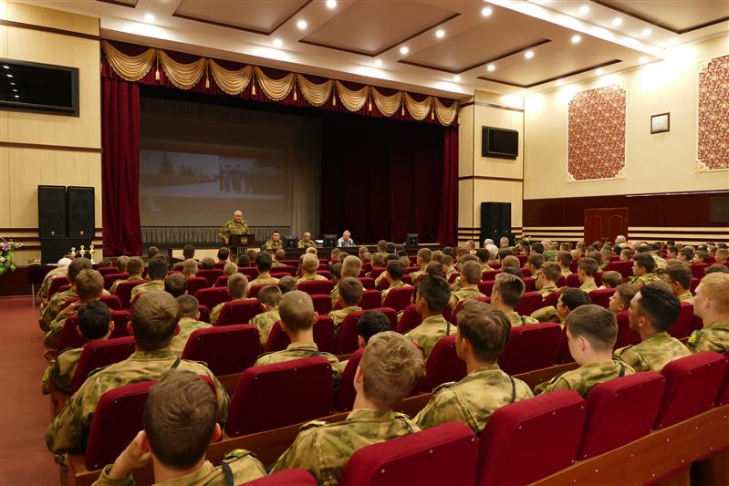 Подведение итогов полевых сборов кадет Московского президентского кадетского училища им. М.А. Шолохова