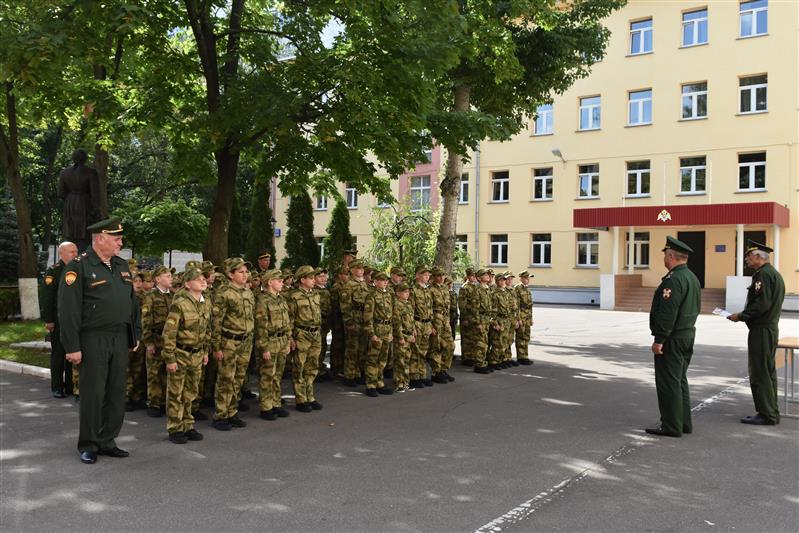 В УЧИЛИЩЕ УСПЕШНО ЗАВЕРШЕНЫ НЕДЕЛЬНЫЕ СБОРЫ ВОСПИТАННИКОВ НАБОРА 2019 ГОДА