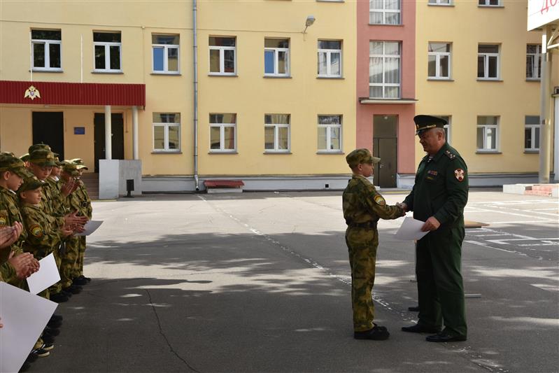 В УЧИЛИЩЕ УСПЕШНО ЗАВЕРШЕНЫ НЕДЕЛЬНЫЕ СБОРЫ ВОСПИТАННИКОВ НАБОРА 2019 ГОДА