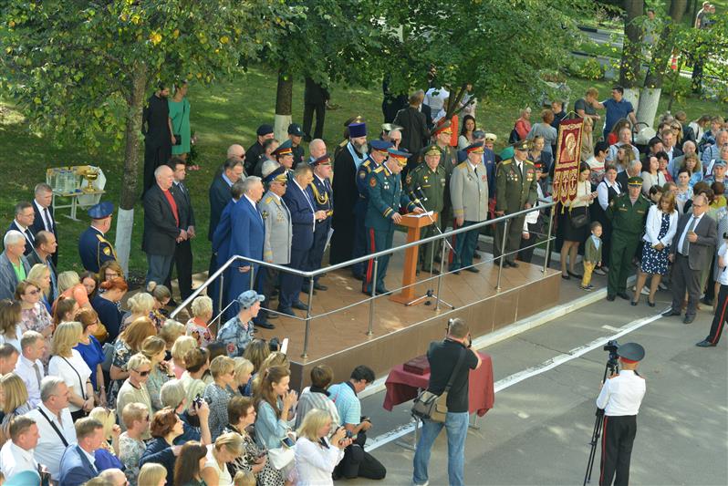 2 сентября 2019 года в МПКУ имени М.А. Шолохова войск национальной гвардии Российской Федерации прошли торжественные мероприятия, посвященные Дню знаний