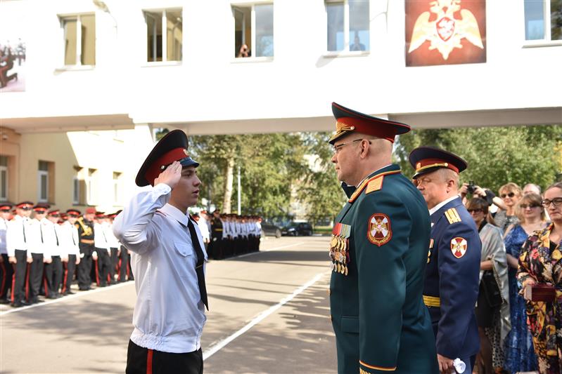 2 сентября 2019 года в МПКУ имени М.А. Шолохова войск национальной гвардии Российской Федерации прошли торжественные мероприятия, посвященные Дню знаний