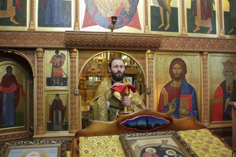 Кадетская Литургия учащихся 10-х классов Московского президентского кадетского училища им. М.А. Шолохова