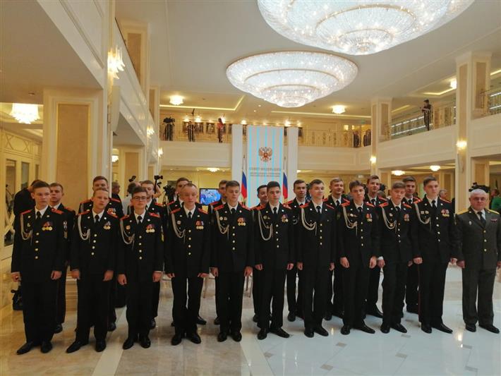 Участие кадет МПКУ им. М.А. Шолохова войск национальной гвардии Российской Федерации в VI Всероссийском гражданско-патриотическом проекте «Дети-герои»