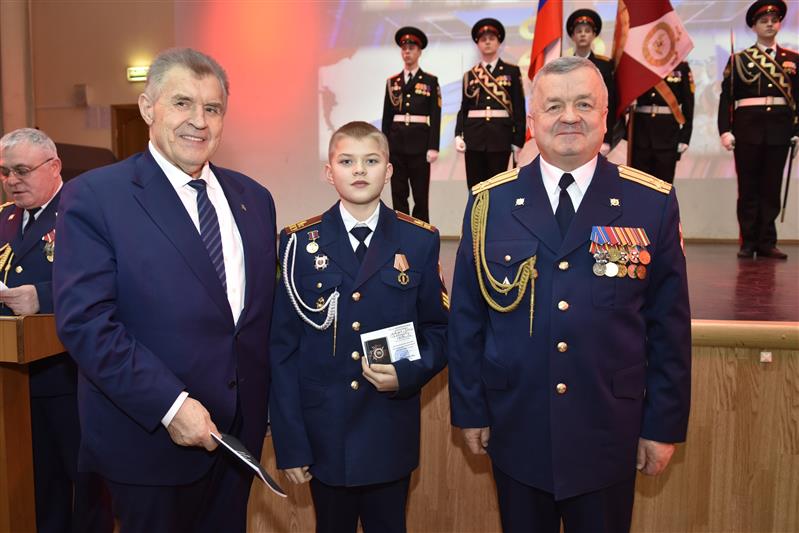 21 ФЕВРАЛЯ В МОСКОВСКОМ ПРЕЗИДЕНТСКОМ КАДЕТСКОМ УЧИЛИЩЕ ИМЕНИ М.А. ШОЛОХОВА ВОЙСК НАЦИОНАЛЬНОЙ ГВАРДИИ РОССИЙСКОЙ ФЕДЕРАЦИИ ПРОШЛО ТОРЖЕСТВЕННОЕ СОБРАНИЕ, ПОСВЯЩЁННОЕ ДНЮ ЗАЩИТНИКА ОТЕЧЕСТВА