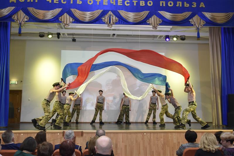 21 ФЕВРАЛЯ В МОСКОВСКОМ ПРЕЗИДЕНТСКОМ КАДЕТСКОМ УЧИЛИЩЕ ИМЕНИ М.А. ШОЛОХОВА ВОЙСК НАЦИОНАЛЬНОЙ ГВАРДИИ РОССИЙСКОЙ ФЕДЕРАЦИИ ПРОШЛО ТОРЖЕСТВЕННОЕ СОБРАНИЕ, ПОСВЯЩЁННОЕ ДНЮ ЗАЩИТНИКА ОТЕЧЕСТВА