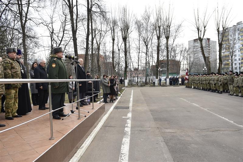 ЦЕРЕМОНИЯ ПРОЩАНИЯ СО ЗНАМЕНЕМ УЧИЛИЩА