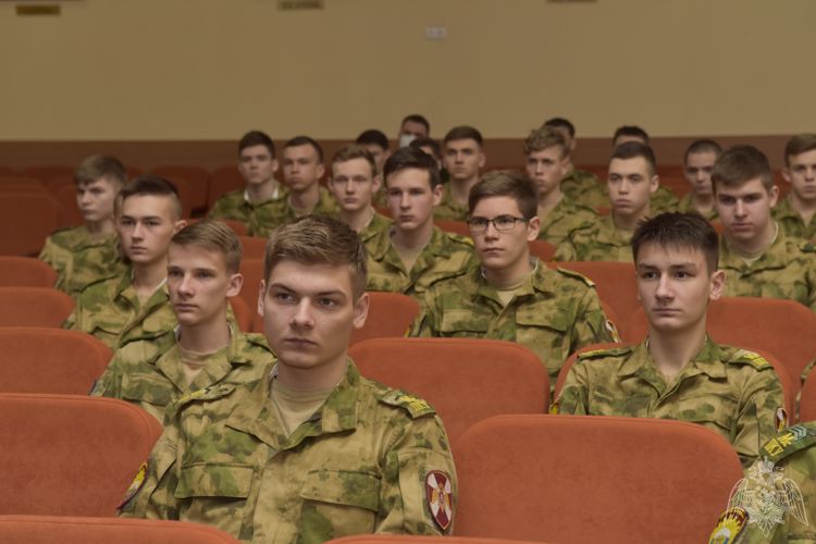 Видеоконференция с Пермским военным институтом Росгвардии.