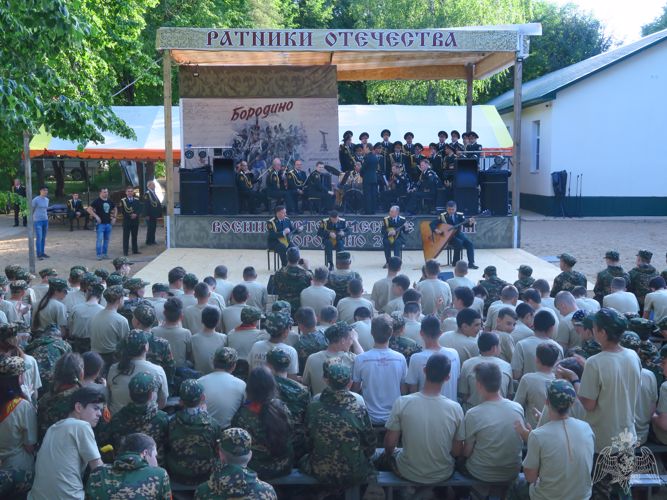 ЗАКРЫТИЕ ВОЕННО-ПОЛЕВЫХ СБОРОВ «РАТНИКИ ОТЕЧЕСТВА. БОРОДИНО-2021»