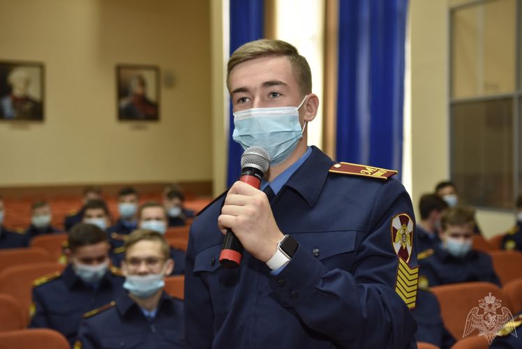 Видеоконференцсвязь с Новосибирским военным институтом