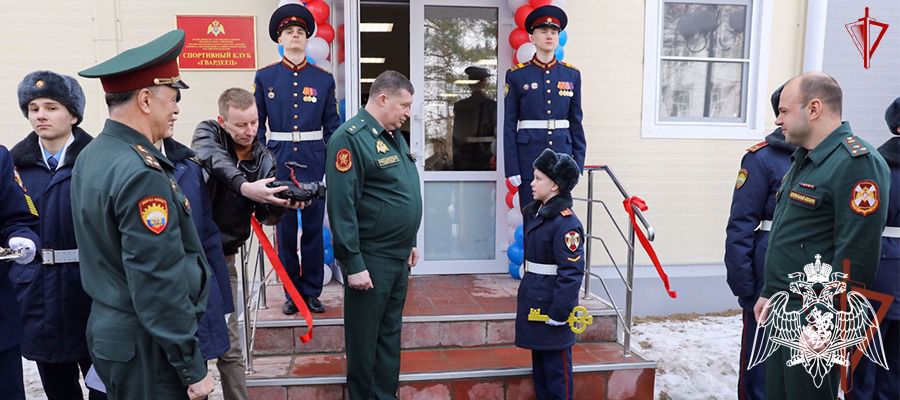 ОТКРЫТИЕ НОВОГО СПОРТИВНОГО КОМПЛЕКСА В МОСКОВСКОМ ПРЕЗИДЕНТСКОМ КАДЕТСКОМ УЧИЛИЩЕ ИМЕНИ М.А. ШОЛОХОВА