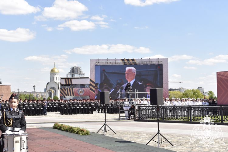 КАДЕТЫ РОСГВАРДИИ ПРИНЯЛИ УЧАСТИЕ В ПАРАДЕ КАДЕТСКОГО ДВИЖЕНИЯ МОСКВЫ