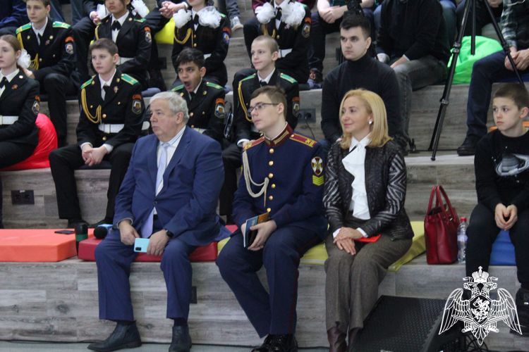 Кадеты училища приняли участие в торжественных мероприятиях, посвященных Дню защитника Отечества, организуемых Российским обществом «Знание»