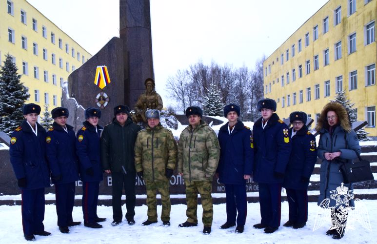 Посещение кадетами училища 21-й ордена Жукова бригады оперативного назначения