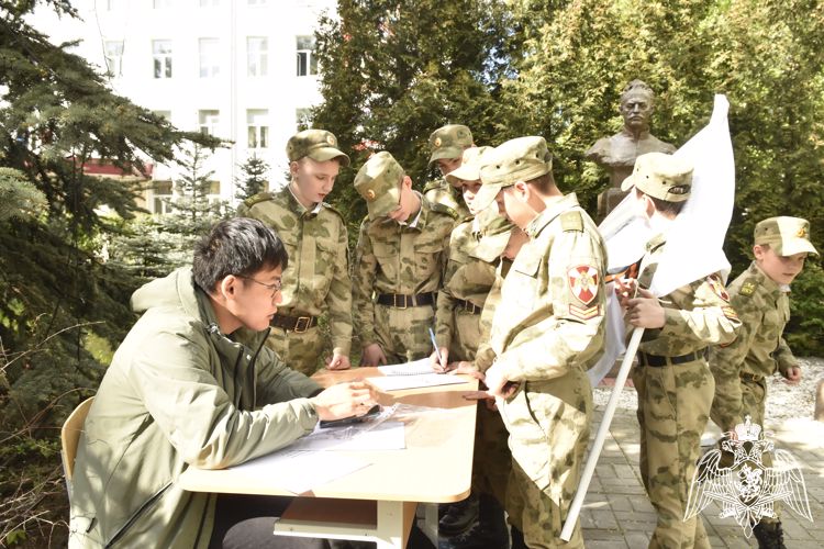 В училище прошла гражданско-патриотическая игра «Победный май 1945 г.»
