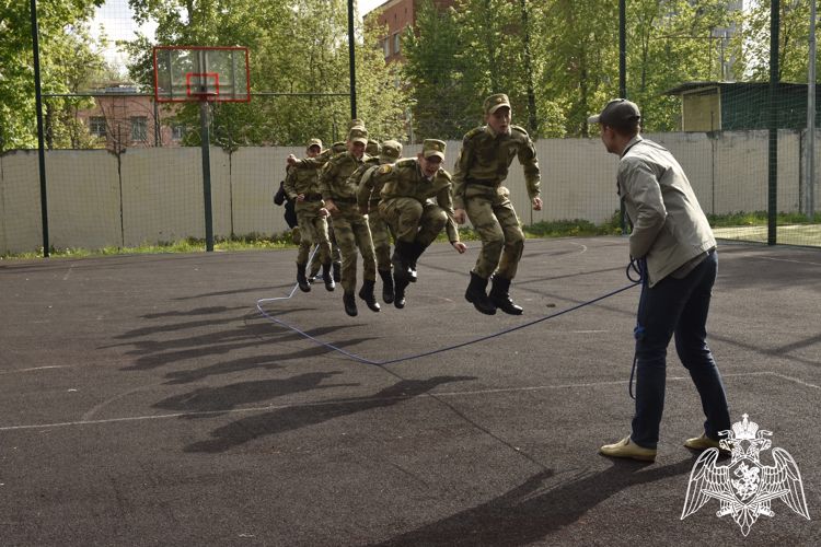 В училище прошла гражданско-патриотическая игра «Победный май 1945 г.»