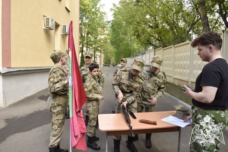 В училище прошла гражданско-патриотическая игра «Победный май 1945 г.»