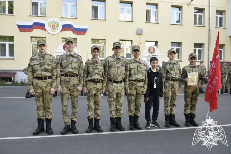 В училище прошла гражданско-патриотическая игра «Победный май 1945 г.»