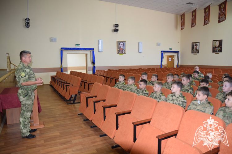 Учебные подготовительные сборы с воспитанниками, принятыми  на обучение в Московское президентское кадетское училище  имени М.А. Шолохова войск национальной гвардии  Российской Федерации в 2023 году