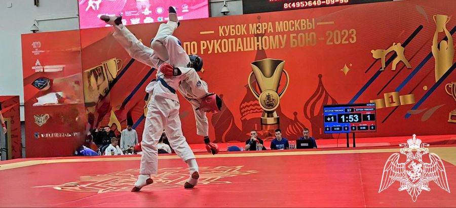 Кадет 5 курса Тимофей Мусатов занял 3 место на Кубке мэра Москвы по рукопашному бою
