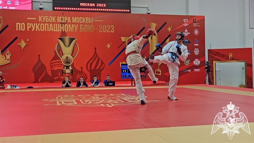 Кадет 5 курса Тимофей Мусатов занял 3 место на Кубке мэра Москвы по рукопашному бою