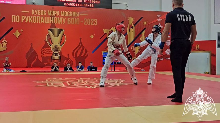 Кадет 5 курса Тимофей Мусатов занял 3 место на Кубке мэра Москвы по рукопашному бою