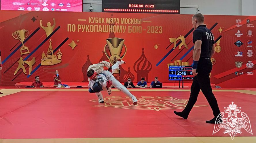 Кадет 5 курса Тимофей Мусатов занял 3 место на Кубке мэра Москвы по рукопашному бою