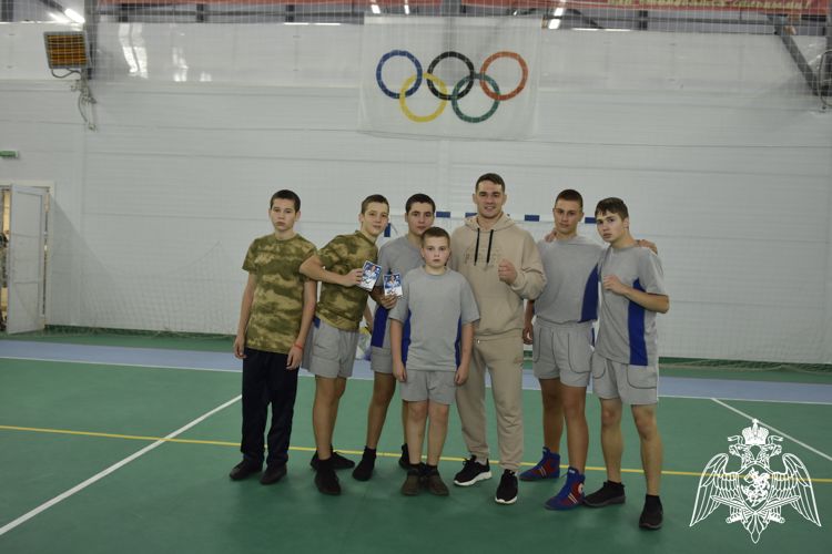 Открытый урок от олимпийского чемпиона