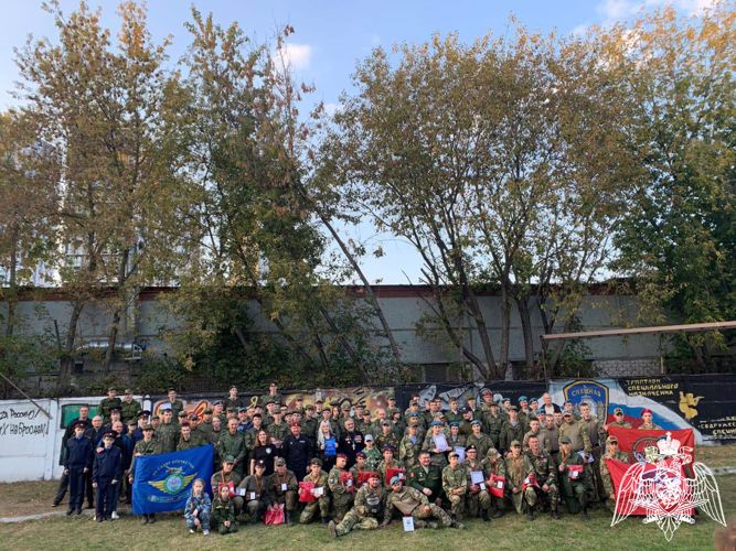 КОМАНДА ВОЕННО-ПАТРИОТИЧЕСКОГО КЛУБА «ВИТЯЗЬ-КАДЕТ» ПРИНЯЛА УЧАСТИЕ В ТРИАТЛОНЕ «Юный спецназовец» 