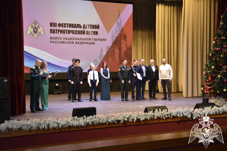 Кадет 6 учебного курса Горбунов Артем стал Лауреатом 3 степени VIII фестиваля детской патриотической песни войск национальной гвардии Российской Федерации
