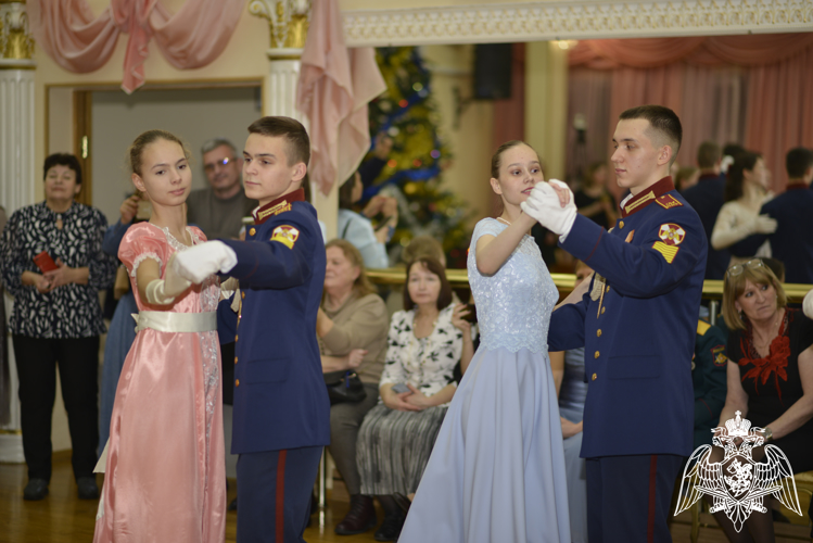 Новогодний бал кадет 7 учебного курса