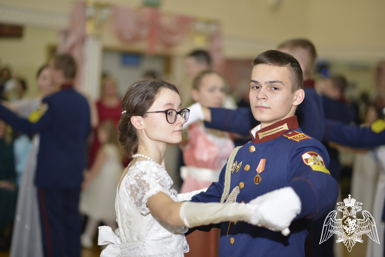Новогодний бал кадет 7 учебного курса