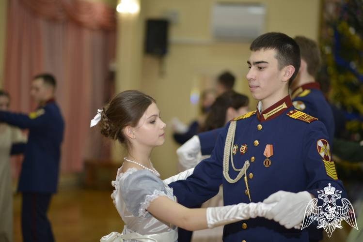 Новогодний бал кадет 7 учебного курса