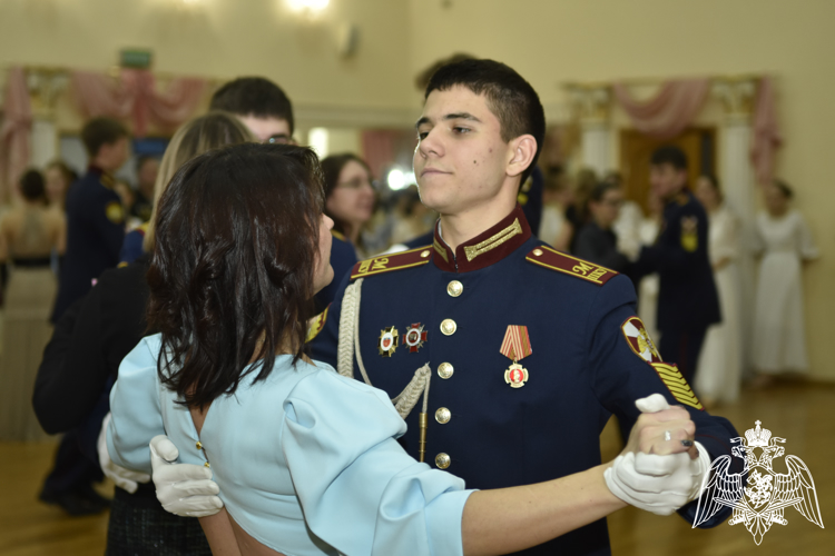 Новогодний бал кадет 7 учебного курса