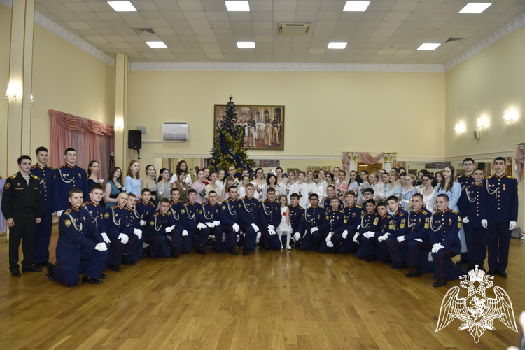 Новогодний бал кадет 7 учебного курса