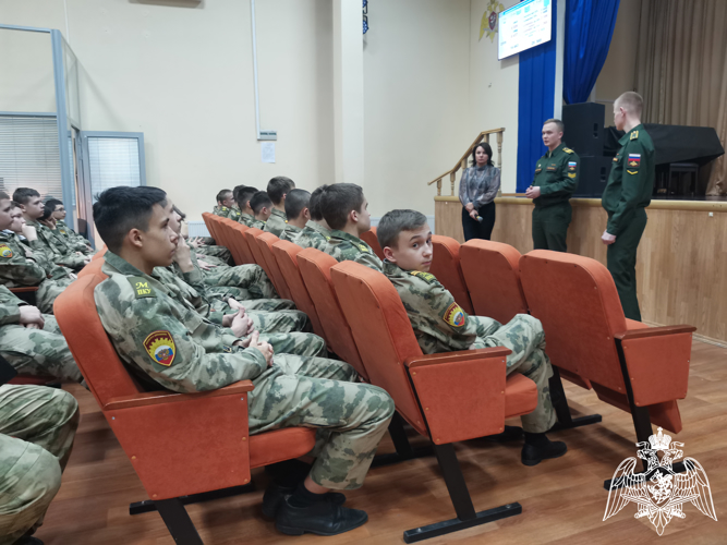 Состоялась встреча воспитанников училища с представителями Военного университета им. Князя Александра Невского Министерства обороны РФ