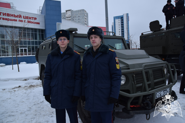 КАДЕТЫ УЧИЛИЩА В ГОСТЯХ В СОБР «СТОЛИЦА» ГЛАВНОГО УПРАВЛЕНИЯ РОСГВАРДИИ ПО Г. МОСКВЕ