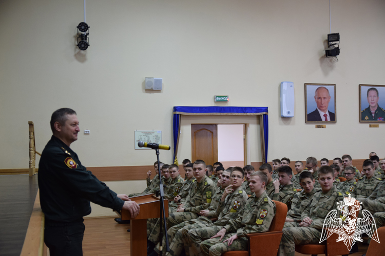 ВСТРЕЧА КАДЕТ УЧИЛИЩА С ПРЕДСТАВИТЕЛЯМИ ПЕРМСКОГО ВОЕННОГО ИНСТИТУТА ВОЙСК НАЦИОНАЛЬНОЙ ГВАРДИИ РОССИЙСКОЙ ФЕДЕРАЦИИ