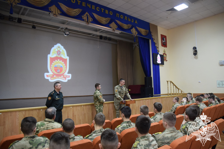 ВСТРЕЧА КАДЕТ УЧИЛИЩА С ПРЕДСТАВИТЕЛЯМИ ПЕРМСКОГО ВОЕННОГО ИНСТИТУТА ВОЙСК НАЦИОНАЛЬНОЙ ГВАРДИИ РОССИЙСКОЙ ФЕДЕРАЦИИ