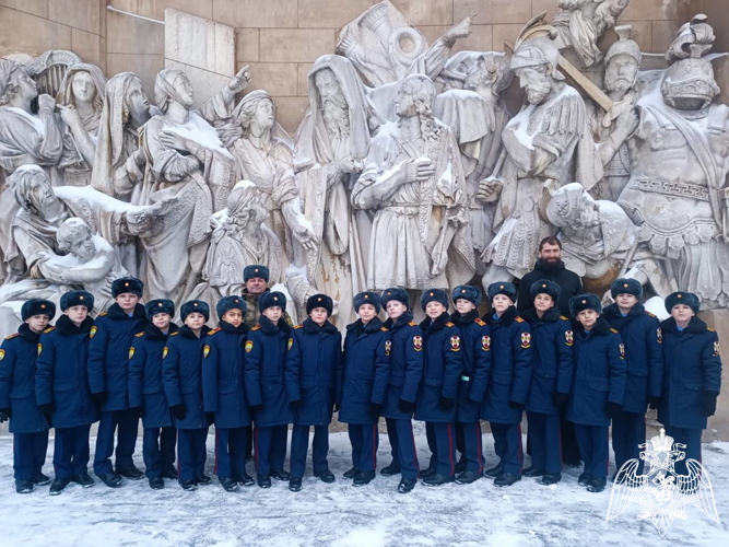 Кадеты 1 учебного курса посетили Донской ставропигиальный мужской монастырь