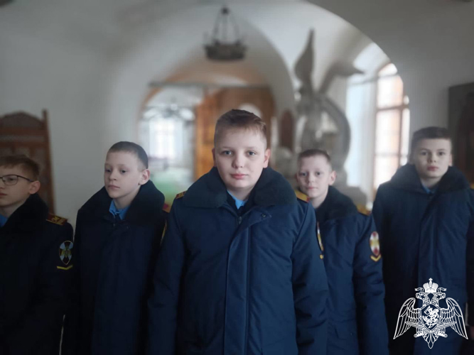 Кадеты 1 учебного курса посетили Донской ставропигиальный мужской монастырь