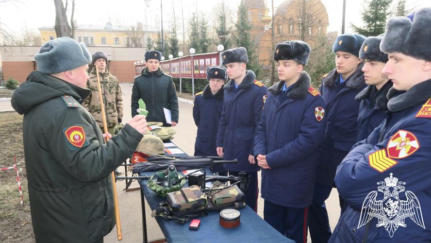 КАДЕТЫ УЧИЛИЩА ПОСЕТИЛИ ВОЕННЫЕ ОБРАЗОВАТЕЛЬНЫЕ ОРГАНИЗАЦИИ ВЫСШЕГО ОБРАЗОВАНИЯ РОСГВАРДИИ