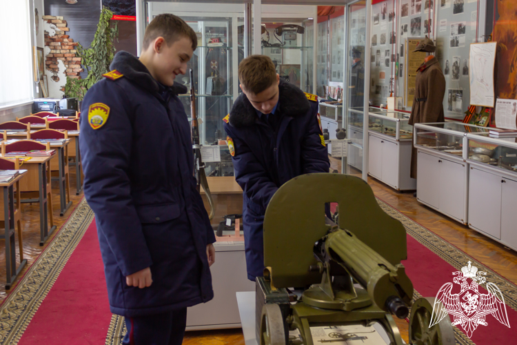 КАДЕТЫ УЧИЛИЩА ПОСЕТИЛИ ВОЕННЫЕ ОБРАЗОВАТЕЛЬНЫЕ ОРГАНИЗАЦИИ ВЫСШЕГО ОБРАЗОВАНИЯ РОСГВАРДИИ