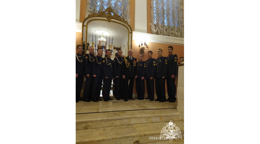 Кадеты 5 учебного курса приняли участие в Весеннем бале