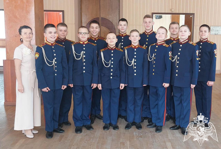 Кадеты 2 и 6 курсов приняли участие в отчётном концерте хореографического ансамбля АНИМА