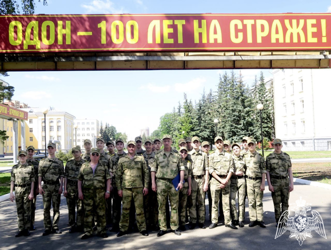 Учебно-полевой сбор кадет в ОДОН