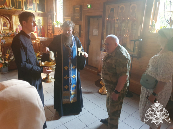 УЧАСТИЕ РАБОТНИКОВ УЧИЛИЩА В МОЛЕБНОМ ПЕНИИ В ХРАМЕ СВЯТОГО РАВНОАПОСТОЛЬНОГО КНЯЗЯ ВЛАДИМИРА ПРИ  МПКУ ВОЙСК НАЦИОНАЛЬНОЙ ГВАРДИИ РОССИЙСКОЙ ФЕДЕРАЦИИ
