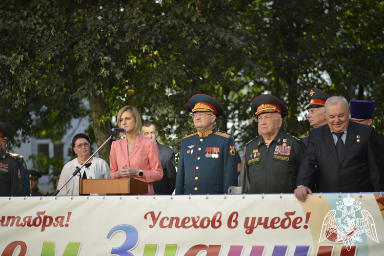 2 сентября 2024 года в МПКУ имени М.А. Шолохова войск национальной гвардии прошли торжественные мероприятия, посвященные Дню знаний