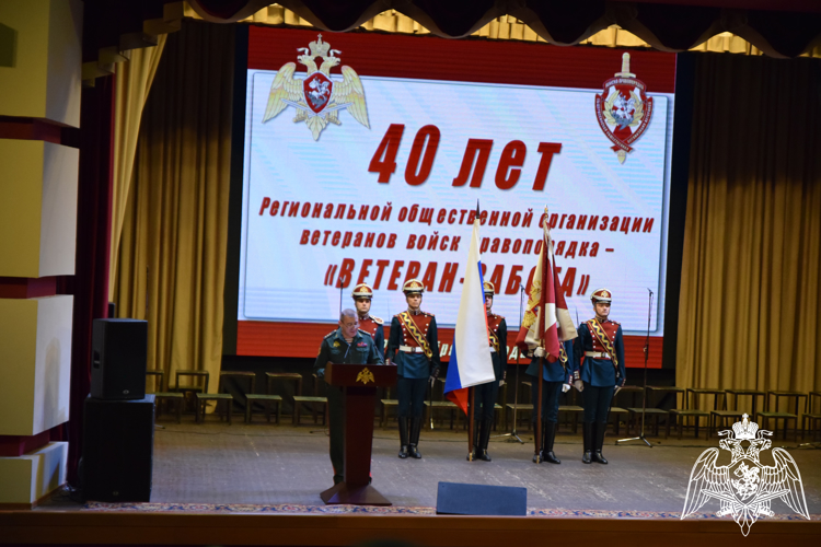 Кадеты училища - в едином строю с ветеранами Росгвардии